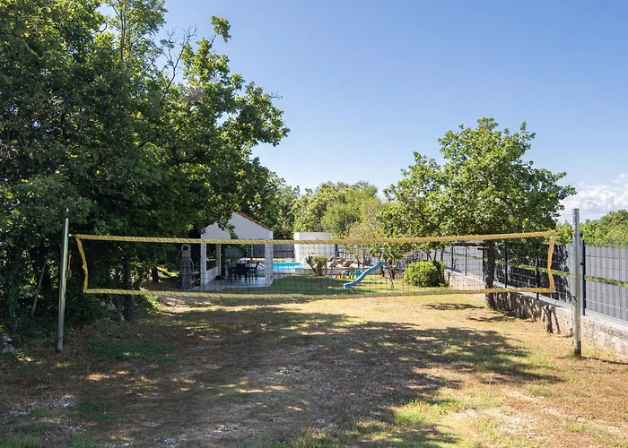 House Runjic With Pool, Large Garden And Playground * Prgomet